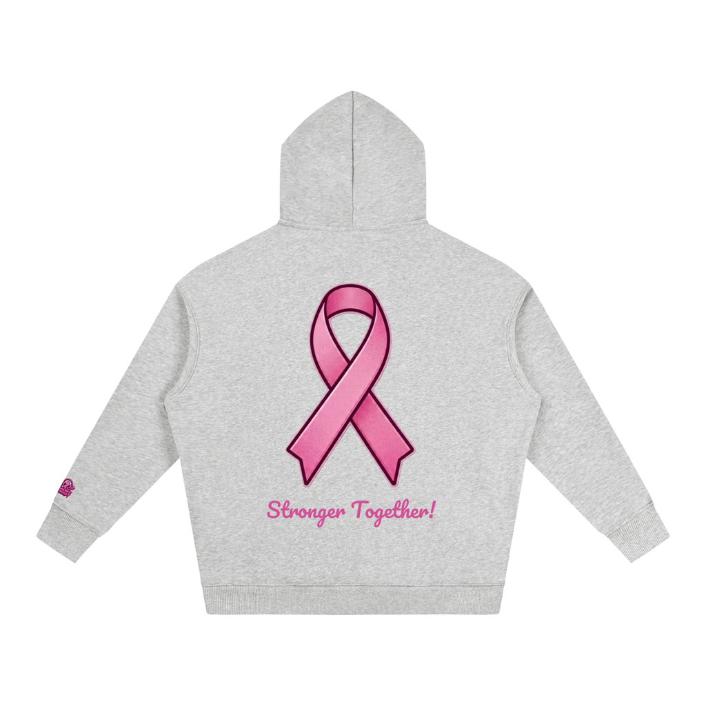 "Stronger Together" Breast Cancer Awareness Hoodie