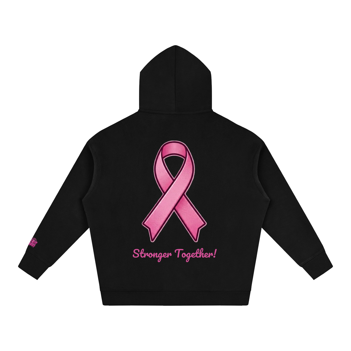 "Stronger Together" Breast Cancer Awareness Hoodie