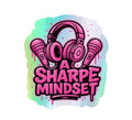 A Sharpe Mindset Breast Cancer Awareness Vinyl Sticker
