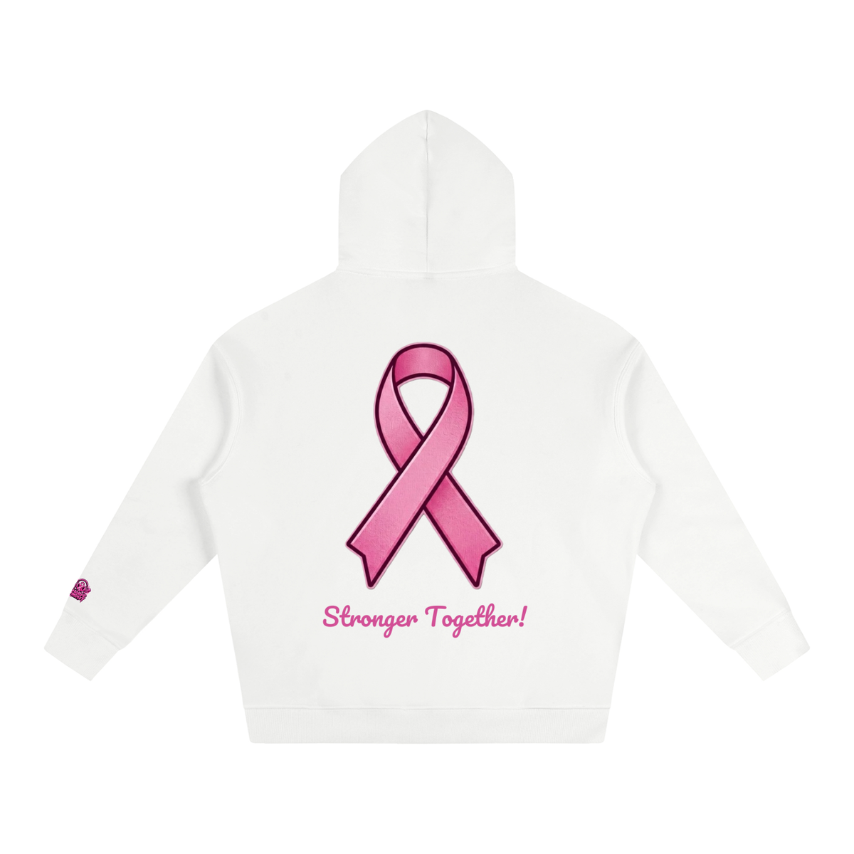 "Stronger Together" Breast Cancer Awareness Hoodie